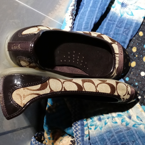 Coach Cecile Ballet Flats 6B - Picture 3 of 4